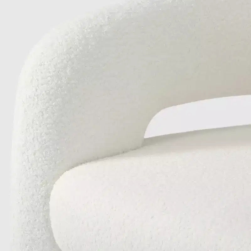 Fauteuil pivotant d'appoint « tonneau » Mid-Century Modern