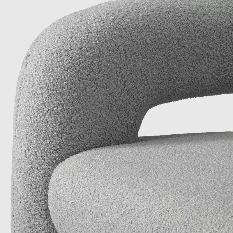 Fauteuil pivotant d'appoint « tonneau » Mid-Century Modern