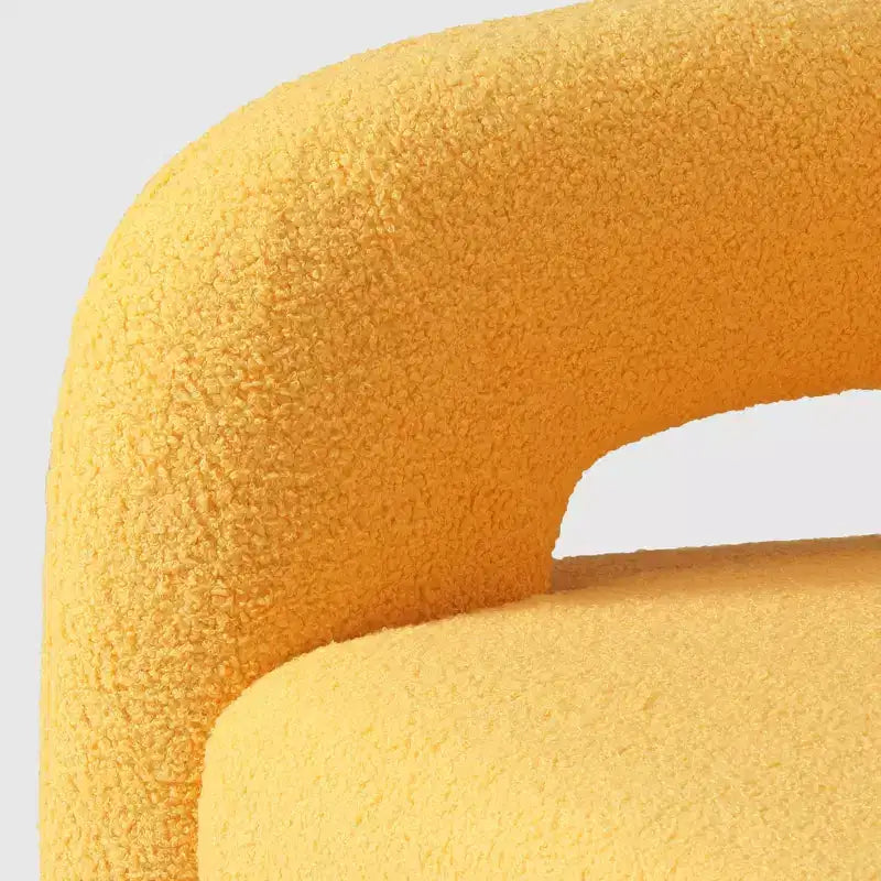 Fauteuil pivotant d'appoint « tonneau » Mid-Century Modern