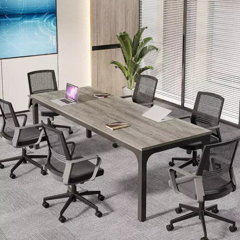 Table de salle de conférence, 78,74 L x 27,56 P Grande table de réunion de bureau