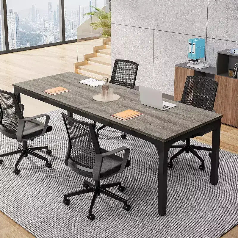 Table de salle de conférence, 78,74 L x 27,56 P Grande table de réunion de bureau