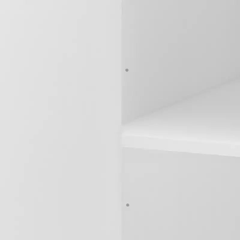 Armoire penderie 8 portes grande capacité avec tringle de suspension