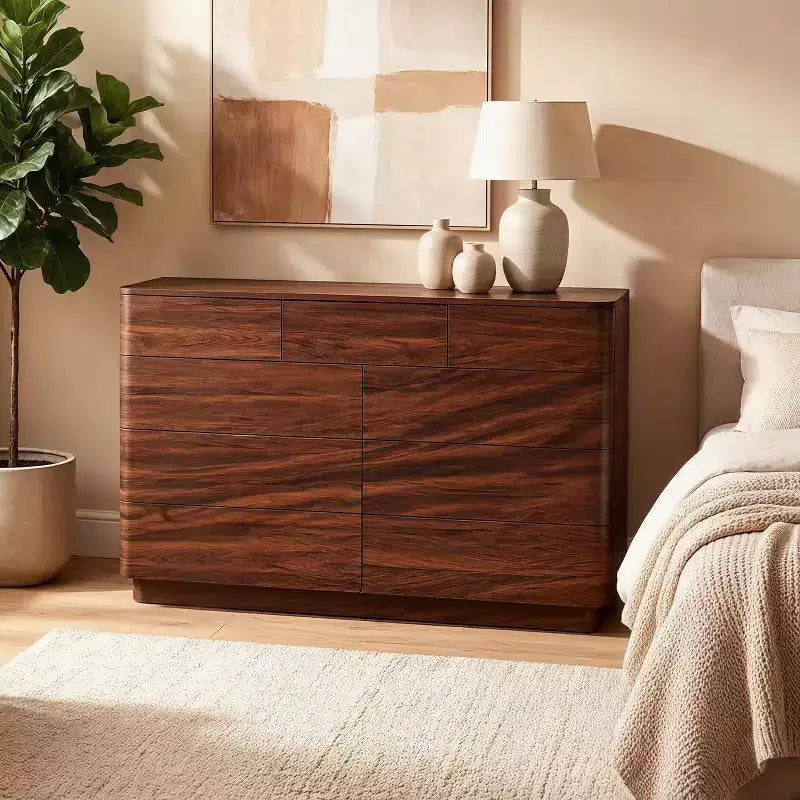 Commode, commode en bois de 52 pouces de large