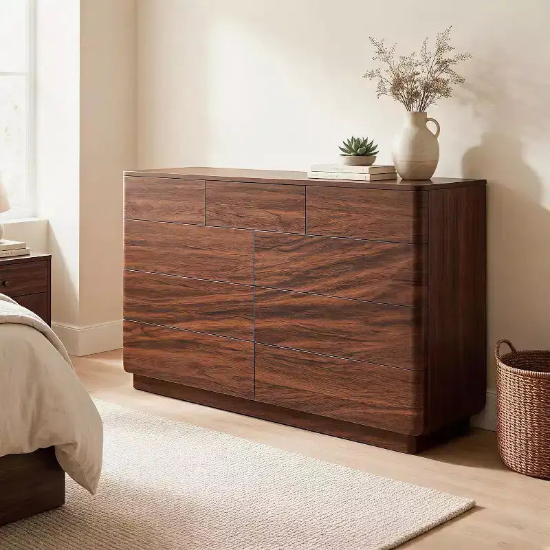 Commode, commode en bois de 52 pouces de large
