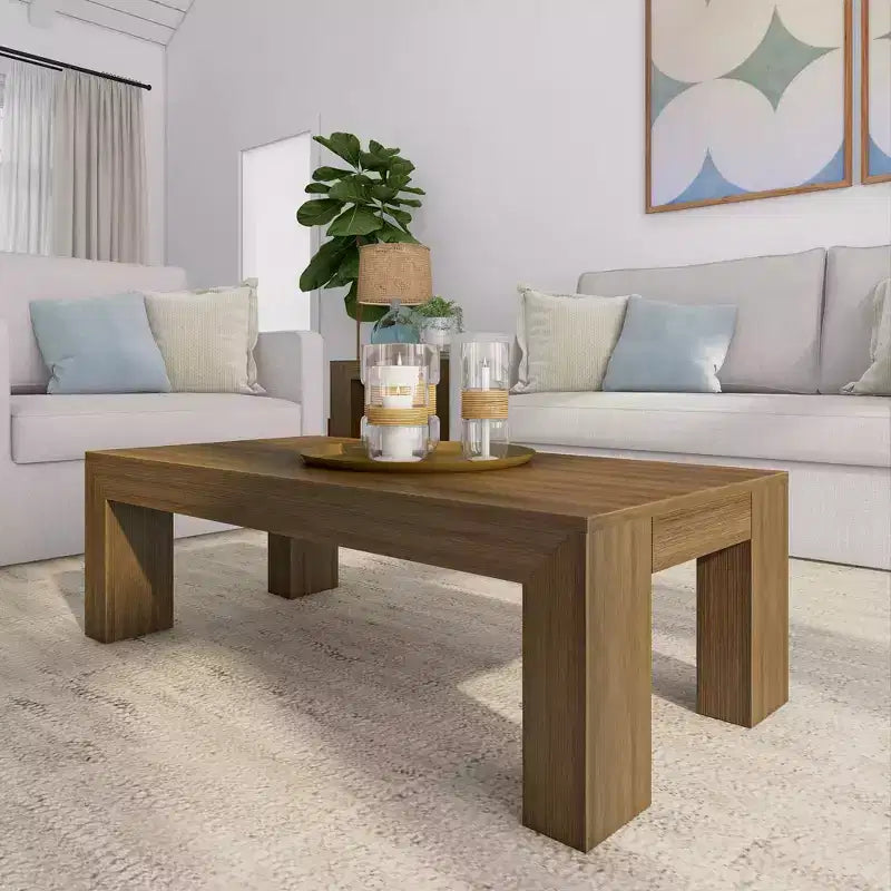 Table basse moderne 48 en bois massif