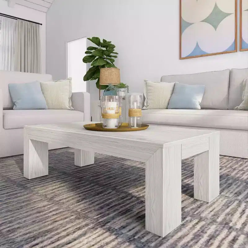 Table basse moderne 48 en bois massif