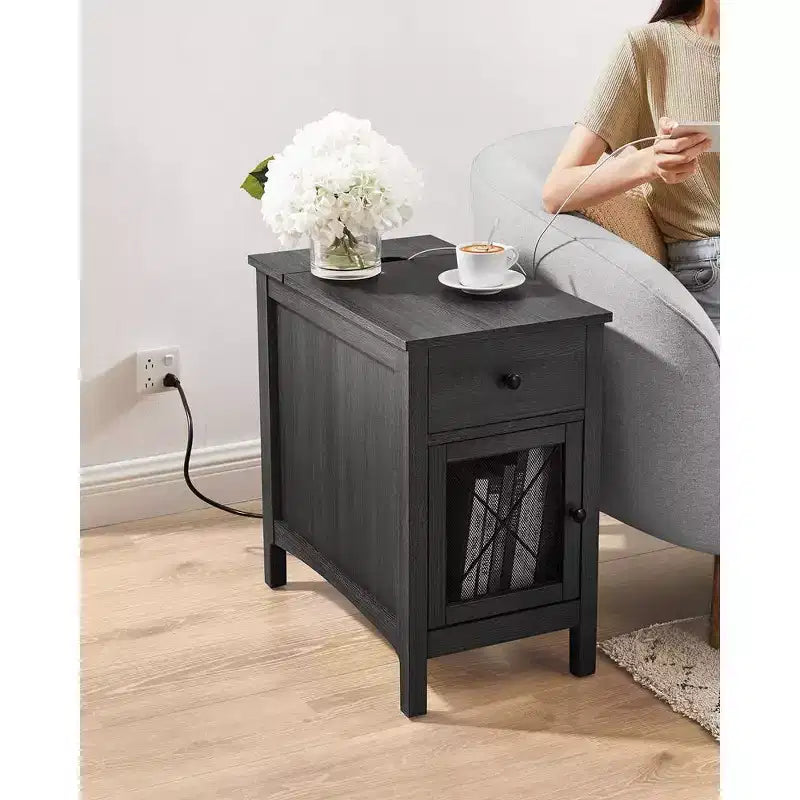 Table d'appoint avec rangement