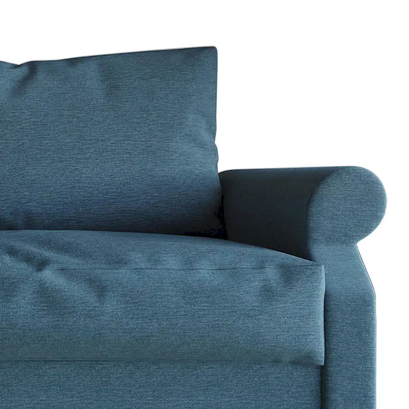 Fauteuil capitonné en lin classique