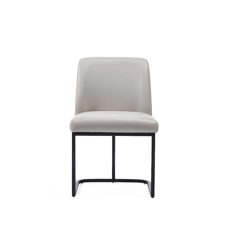 Chaise de salle à manger en similicuir (lot de 2)