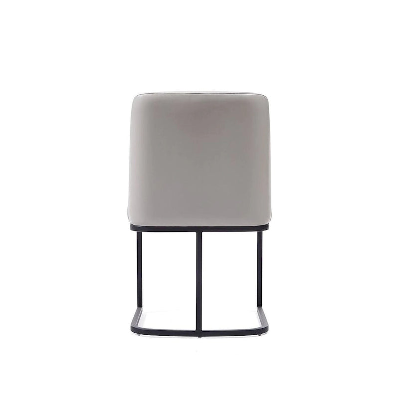 Chaise de salle à manger en similicuir (lot de 2)