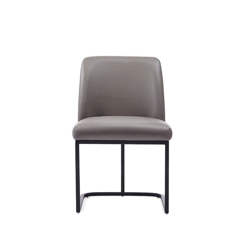 Chaise de salle à manger en similicuir (lot de 2)