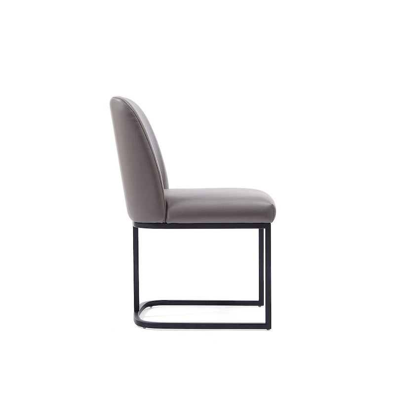 Chaise de salle à manger en similicuir (lot de 2)