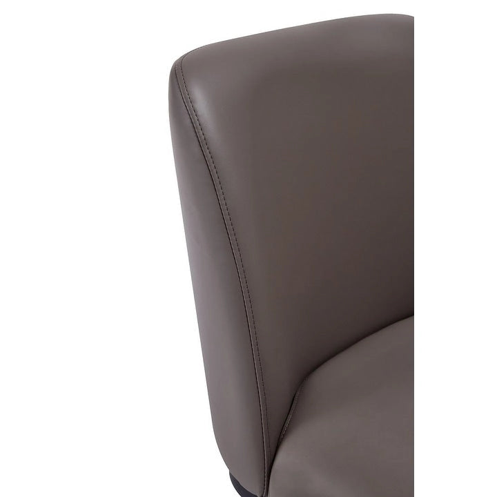 Chaise de salle à manger en similicuir (lot de 2)