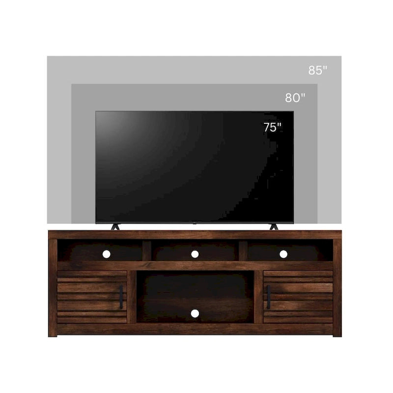 Meuble TV de 72 pouces pour téléviseurs jusqu'à 85 pouces