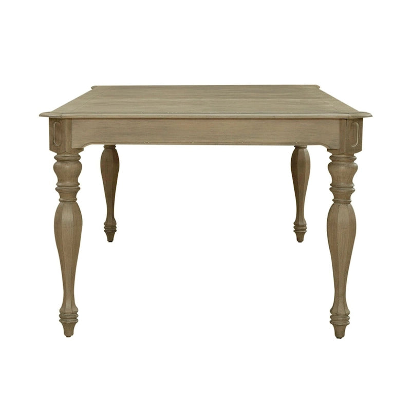 Table à manger rectangulaire à pieds droits