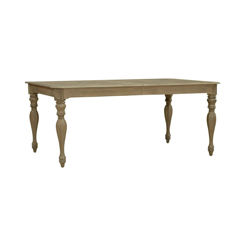 Table à manger rectangulaire à pieds droits