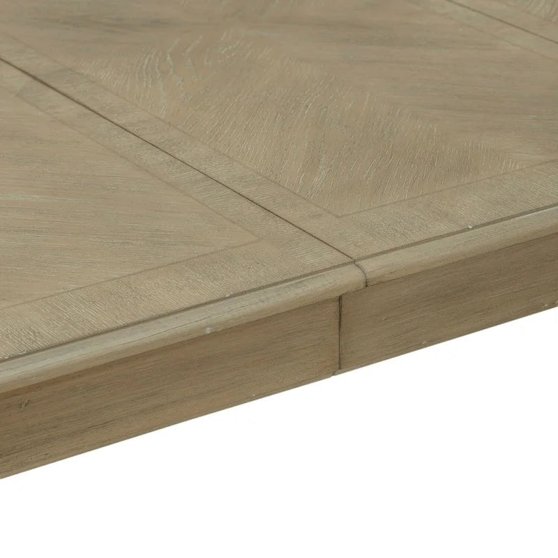 Table à manger rectangulaire à pieds droits