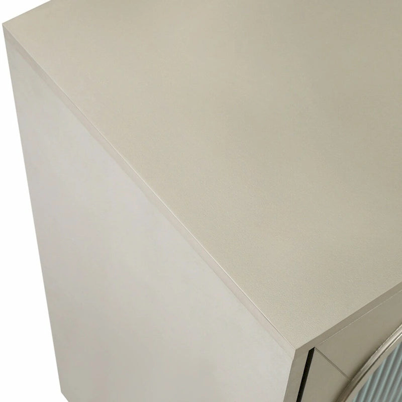 Meuble TV en bois avec armoire de rangement et étagères réglables