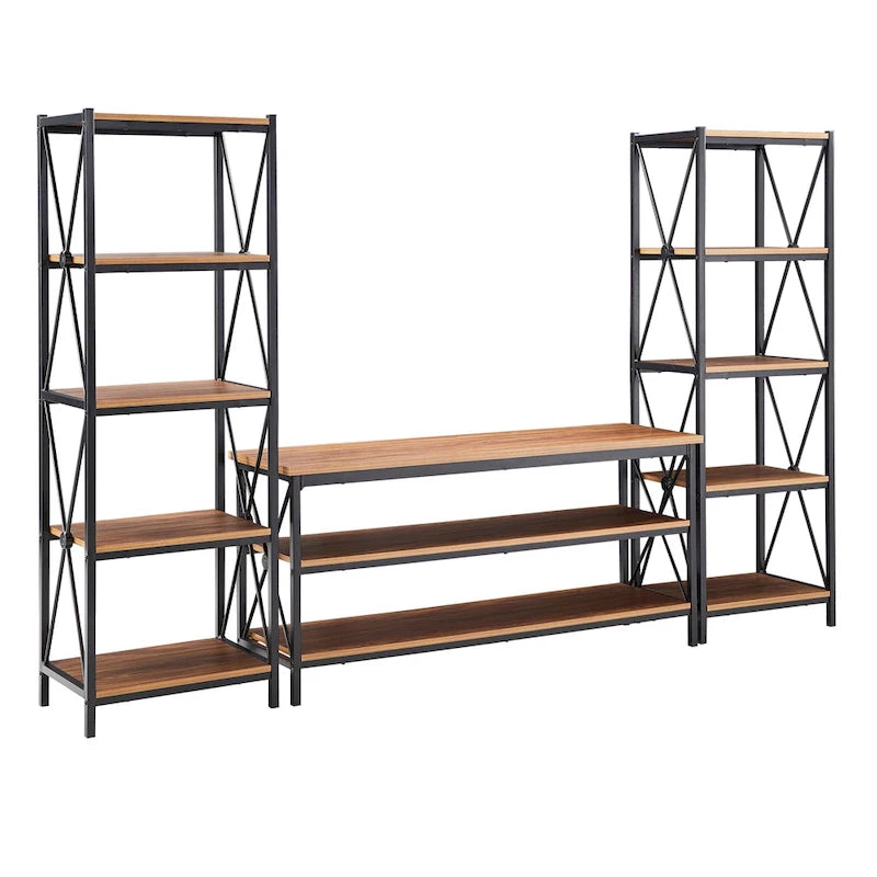 Tête de lit en bois de frêne-noyer Century Modern