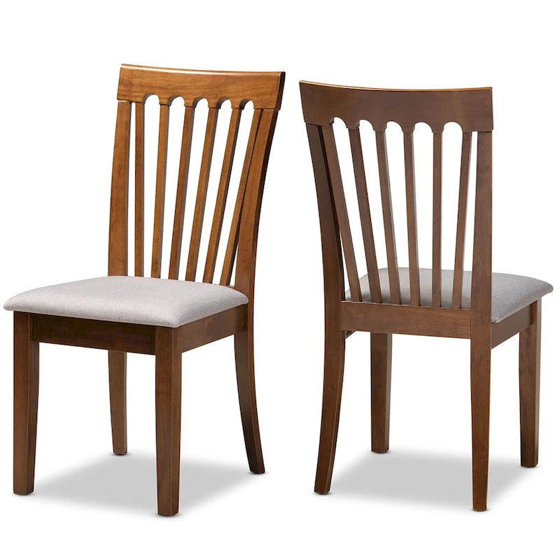 Ensemble de 2 chaises de salle à manger modernes et contemporaines