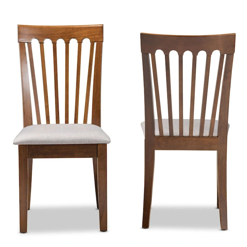 Ensemble de 2 chaises de salle à manger modernes et contemporaines