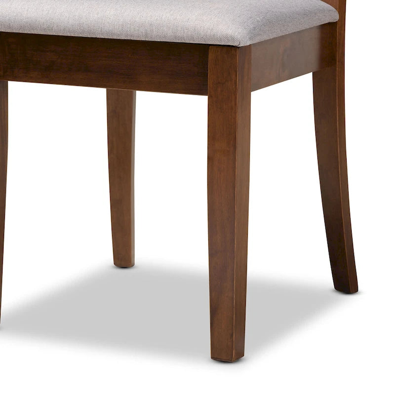 Ensemble de 2 chaises de salle à manger modernes et contemporaines