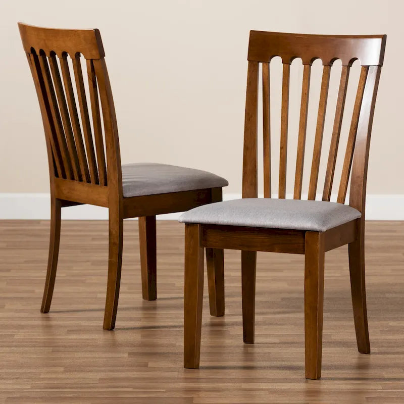 Ensemble de 2 chaises de salle à manger modernes et contemporaines