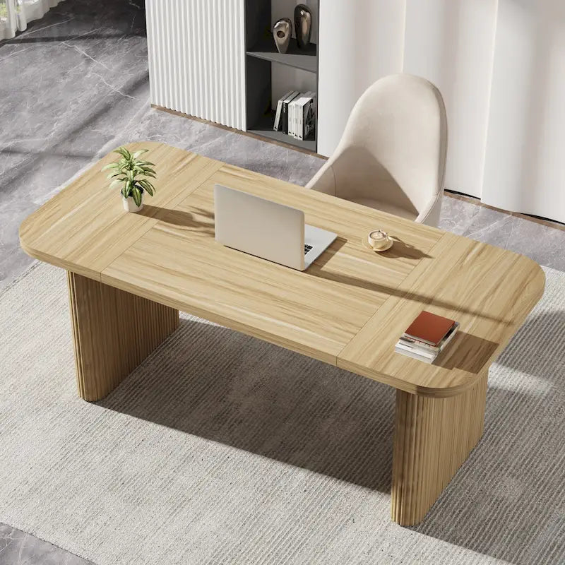 Bureau d'ordinateur simple de direction moderne
