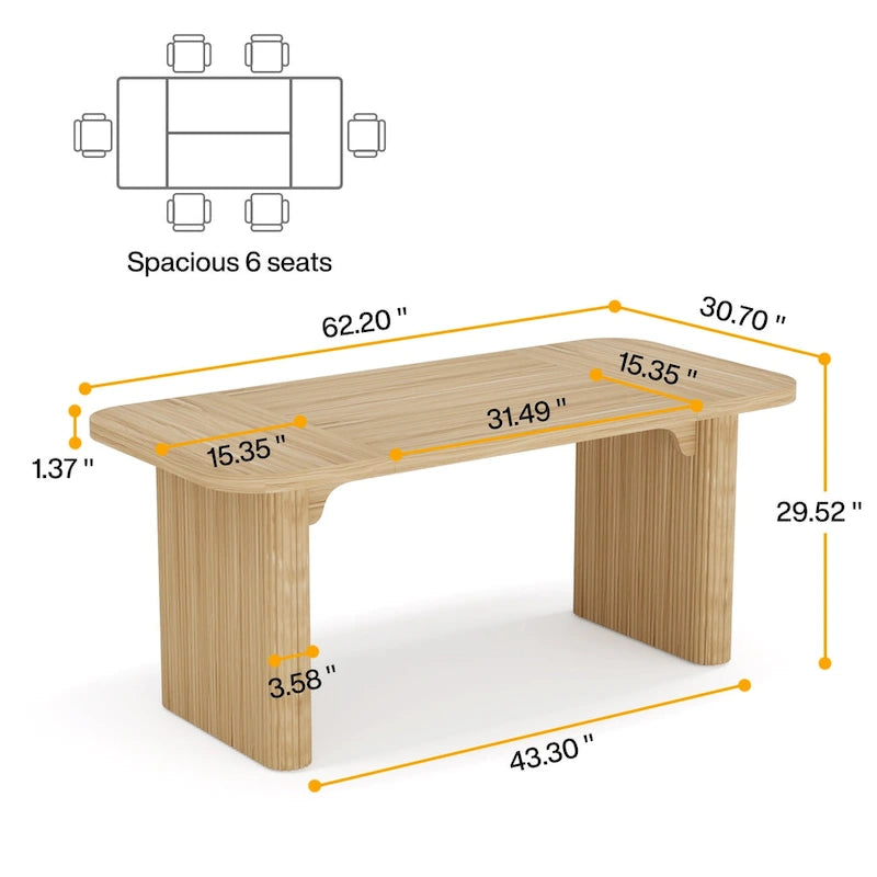 Bureau d'ordinateur simple de direction moderne