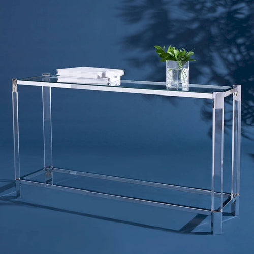 Console en acrylique