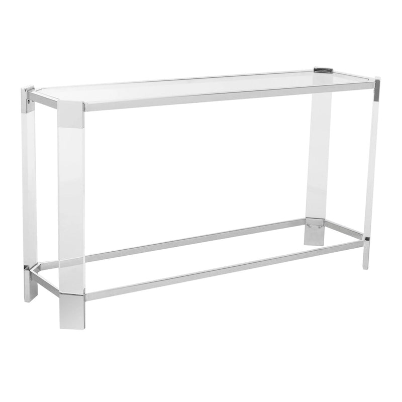 Console en acrylique