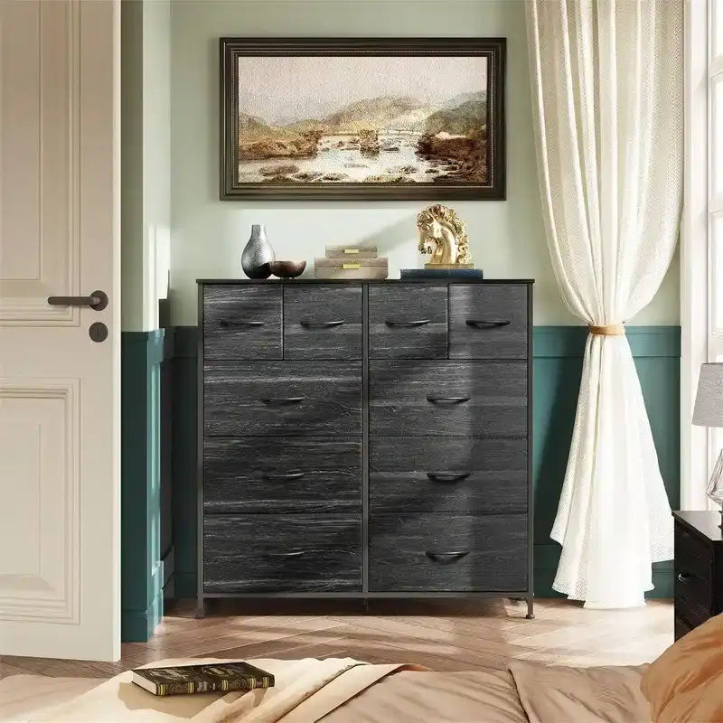 Commode en tissu pour chambre à coucher