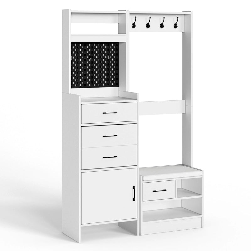 Banc de rangement pour chaussures