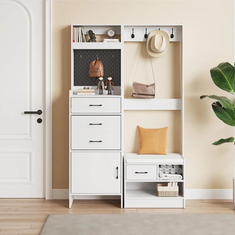 Banc de rangement pour chaussures