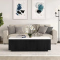 Table basse rectangulaire de 48 pouces de large