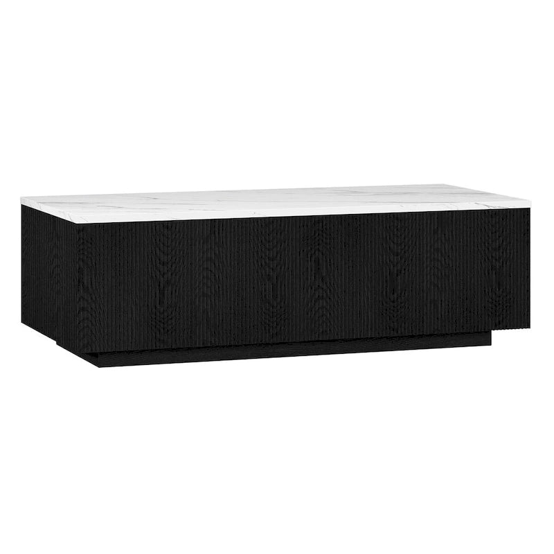 Table basse rectangulaire de 48 pouces de large
