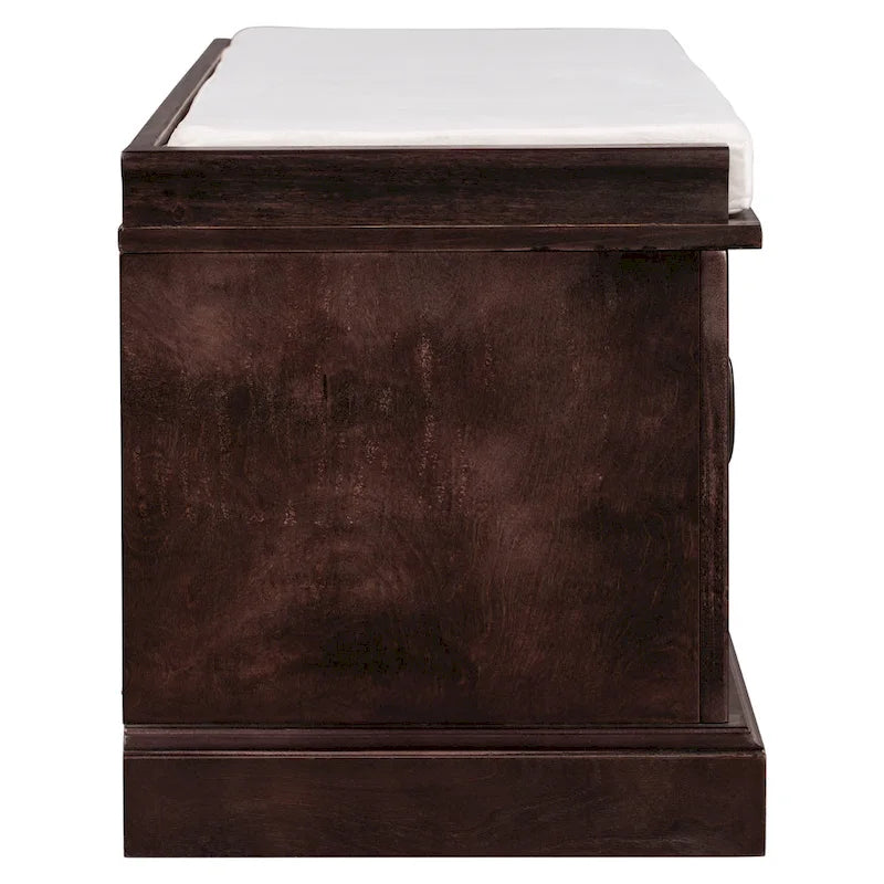 Banc de rangement avec 2 tiroirs et 2 placards
