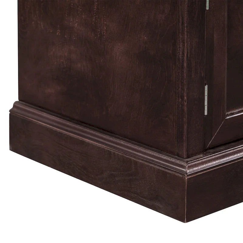 Banc de rangement avec 2 tiroirs et 2 placards