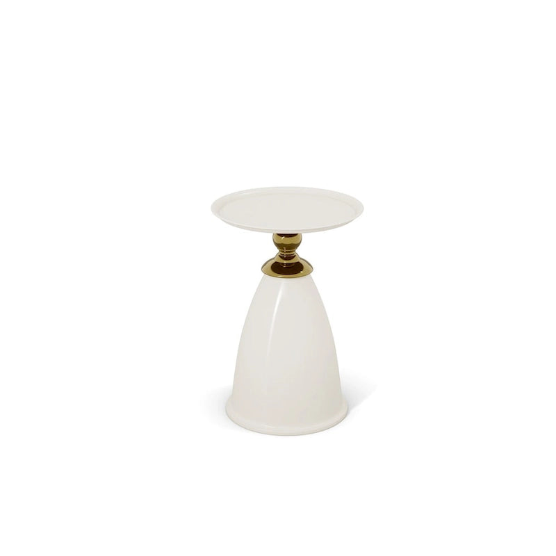 Table d'appoint de luxe en fer forgé