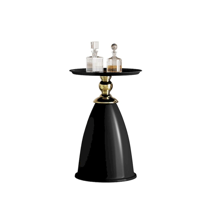 Table d'appoint de luxe en fer forgé